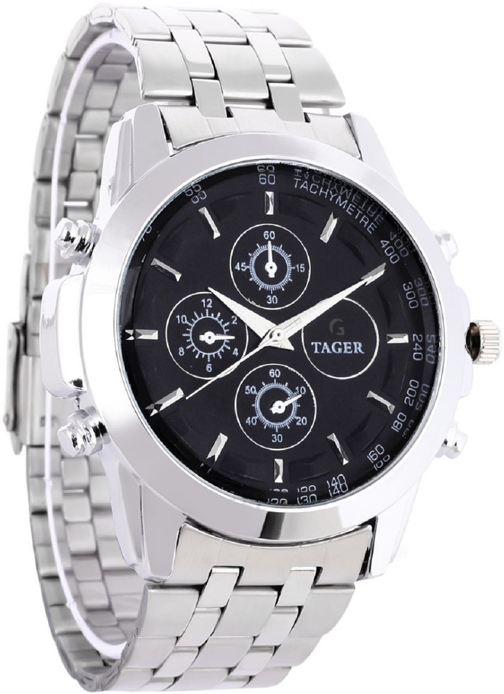 BIZOLO Men s Steel Chain BFT02 Silver Black Men style Boys Hand Watch Gents 2022 Luxury Analog Watch For Men Buy BIZOLO Men s Steel Chain BFT02 Silver Black Men style Boys