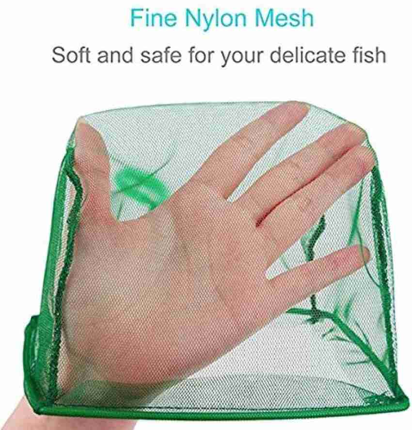 HOIVA (PACK OF 5)Fishing Net Use with Plastic Handle (Green) 5