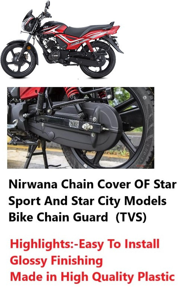 nirwana Chain Cover OF Star Sport Models 7 Bike Chain Guard Price in India Buy nirwana Chain Cover OF Star Sport Models 7 Bike Chain Guard online at Flipkart