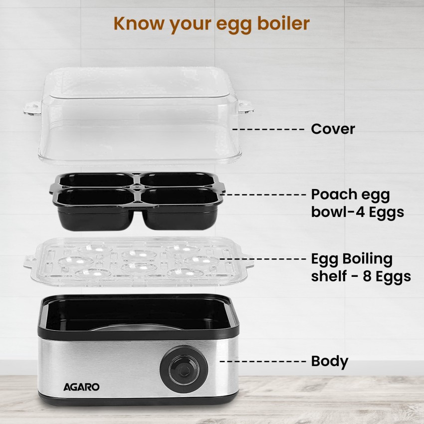 Buy Electric Plus Egg Boiler 500 at Best Price Online in India - Borosil