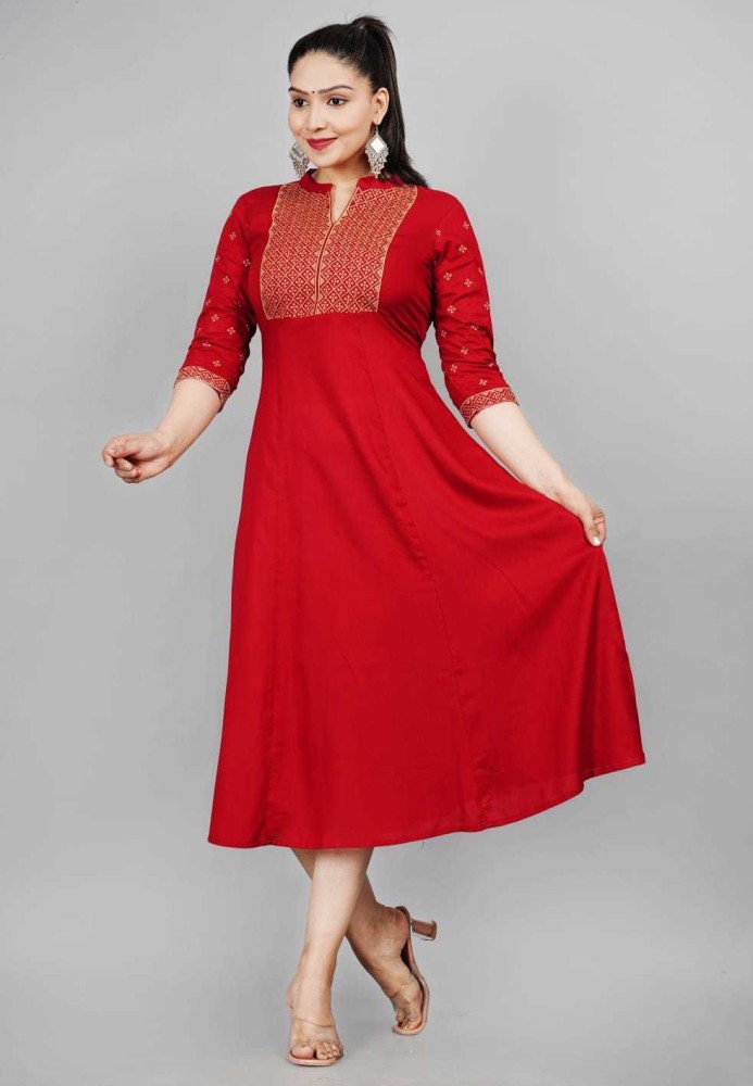 Gaun sale kurti design