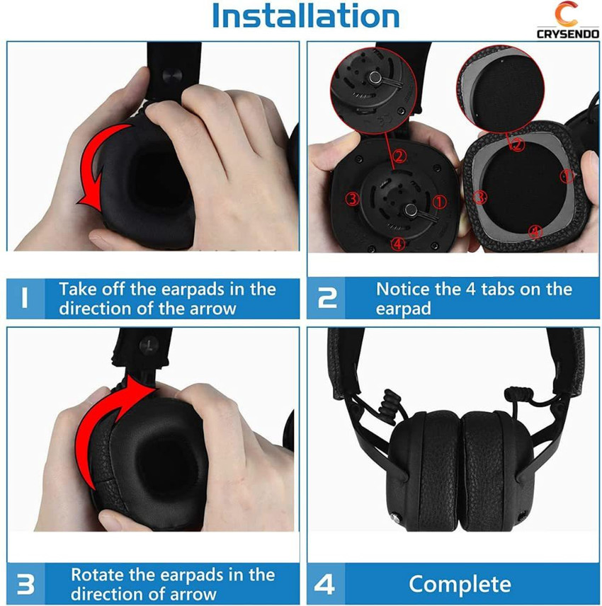 Marshall headphones hotsell replacement ear pads