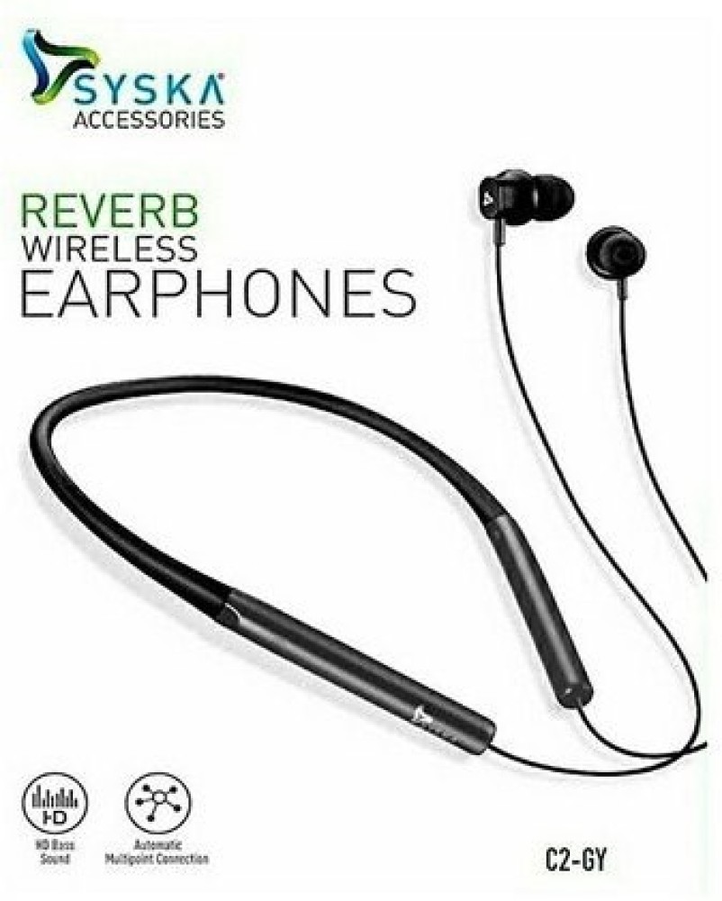 LIVEBEAT SYSKA REVERB Wireless Bluetooth Earphone with Mic