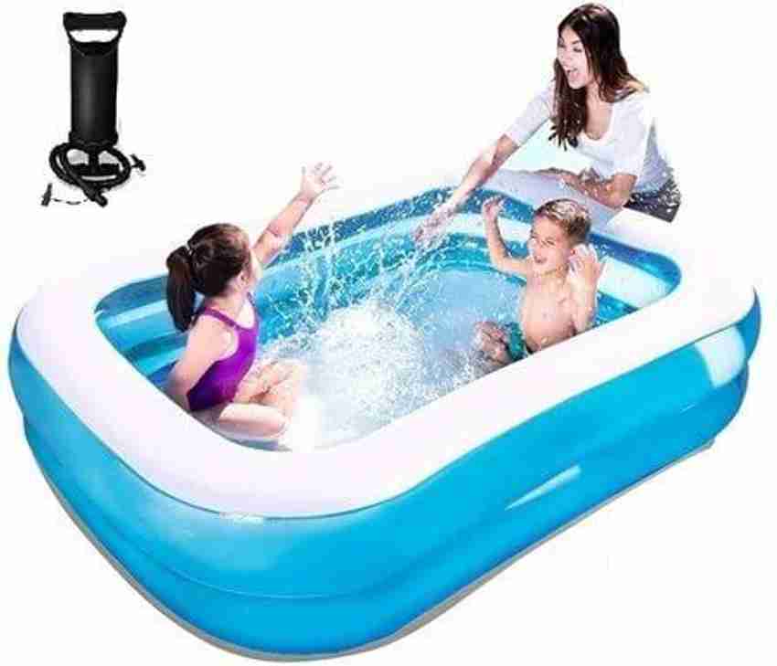B and q inflatable pool top