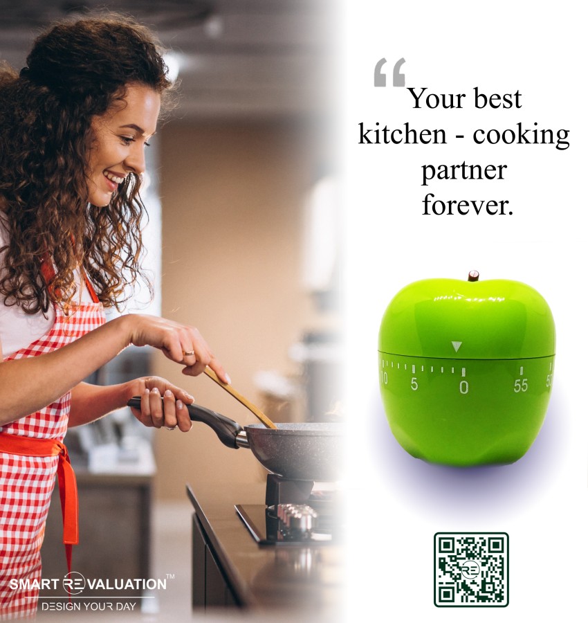 Smart Revaluation Pomodoro- mechanical - Cooking - Study - Timer Analog  Kitchen Timer Price in India - Buy Smart Revaluation Pomodoro- mechanical -  Cooking - Study - Timer Analog Kitchen Timer online at