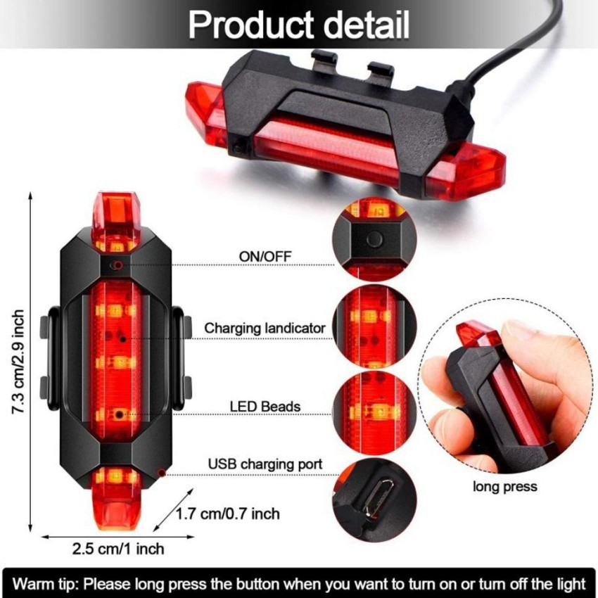 NSV Rechargeable Cycle Light With Horn Cycle Tail Light Tyre Valve Light LED Front Rear Light Combo Buy NSV Rechargeable Cycle Light With Horn Cycle Tail Light Tyre Valve Light LED