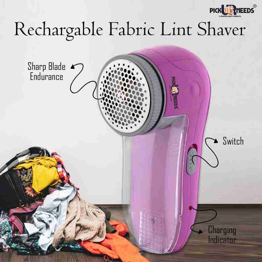 Fabric shaver outlet
