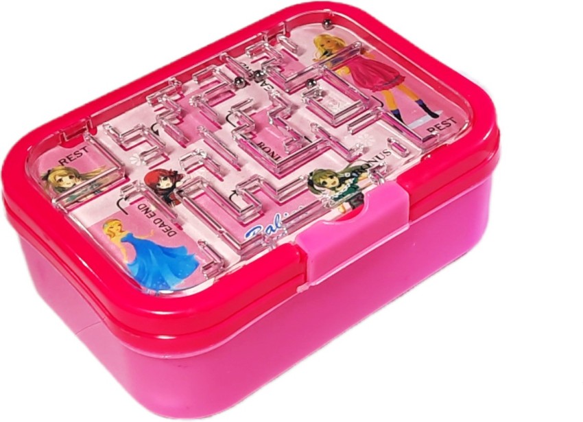 Kids lunch box UNICORN 625 ml, 6 compartments, pink, Yumbox 