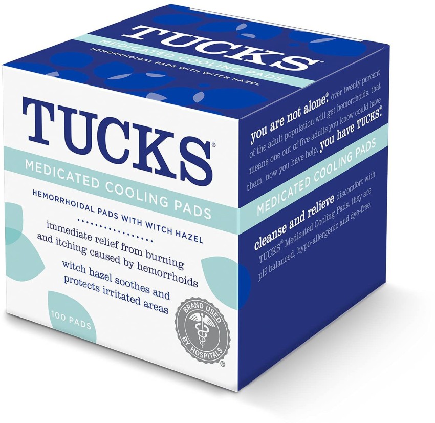 TUCKS Medicated Cooling Pads 100 Each –