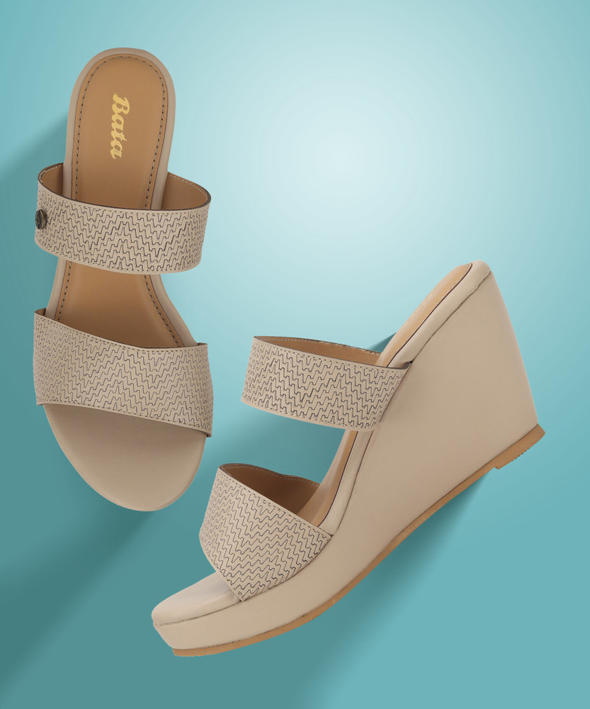 bata wedges for ladies