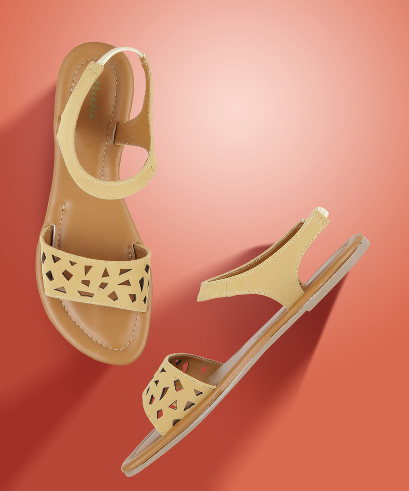 Ajanta Beige Sandal for Women BL1351