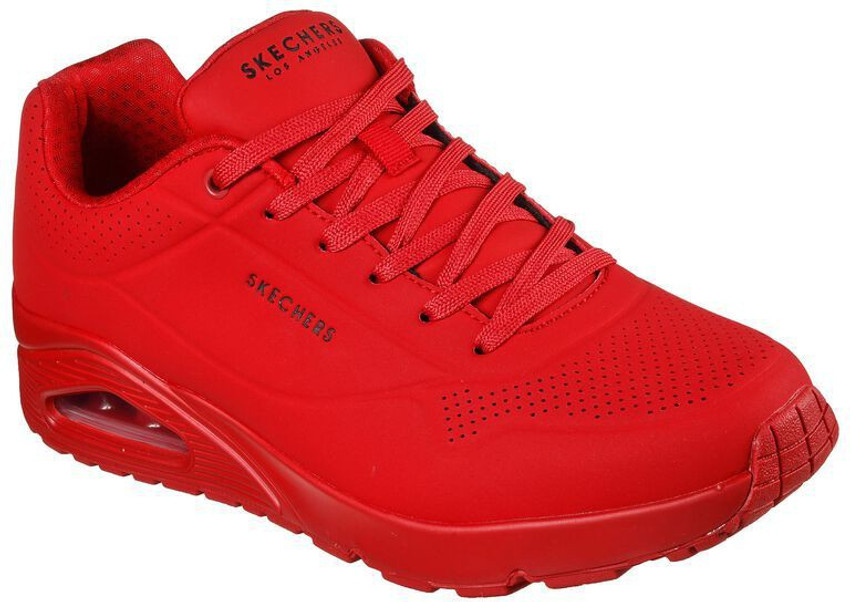 Mens red skechers 2025