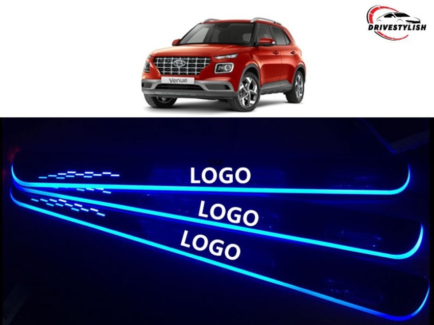 DriveStylish Car LED Step/Scuff Plate/Sill Plate For Hyundai Venue Door  Sill Plate Price in India - Buy DriveStylish Car LED Step/Scuff Plate/Sill  Plate For Hyundai Venue Door Sill Plate online at