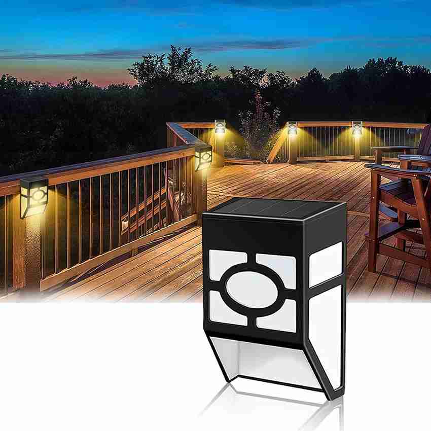 B and q sale solar wall lights