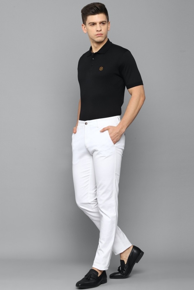 Louis Philippe polo t-shirt men size XXL 2XL BLACK india cotton short  sleeve