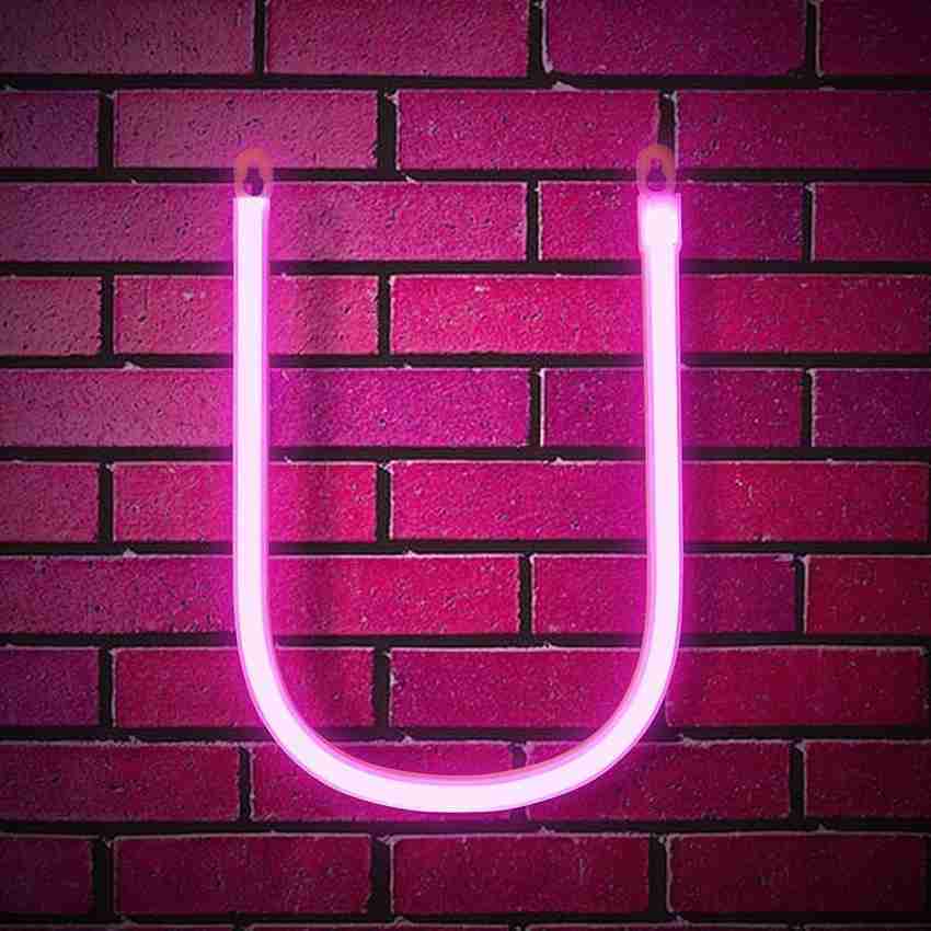 Neon letters on sale for wall