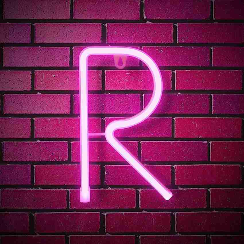 LEDOLUX Light Up LED Neon Letters Sign Wall Decorative Alphabet Marquee Letter R Night Lamp Price in India Buy LEDOLUX Light Up LED Neon Letters Sign Wall Decorative Alphabet Marquee Letter