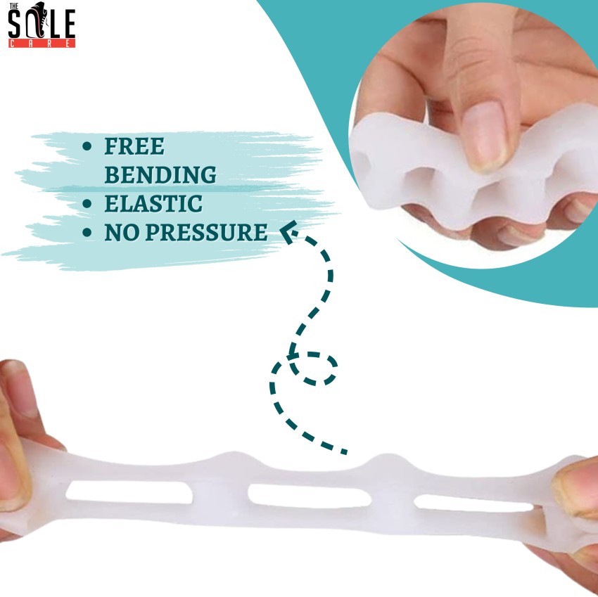 White Standard Silicone 5 Toe Spacer at Rs 679.85/piece in Noida