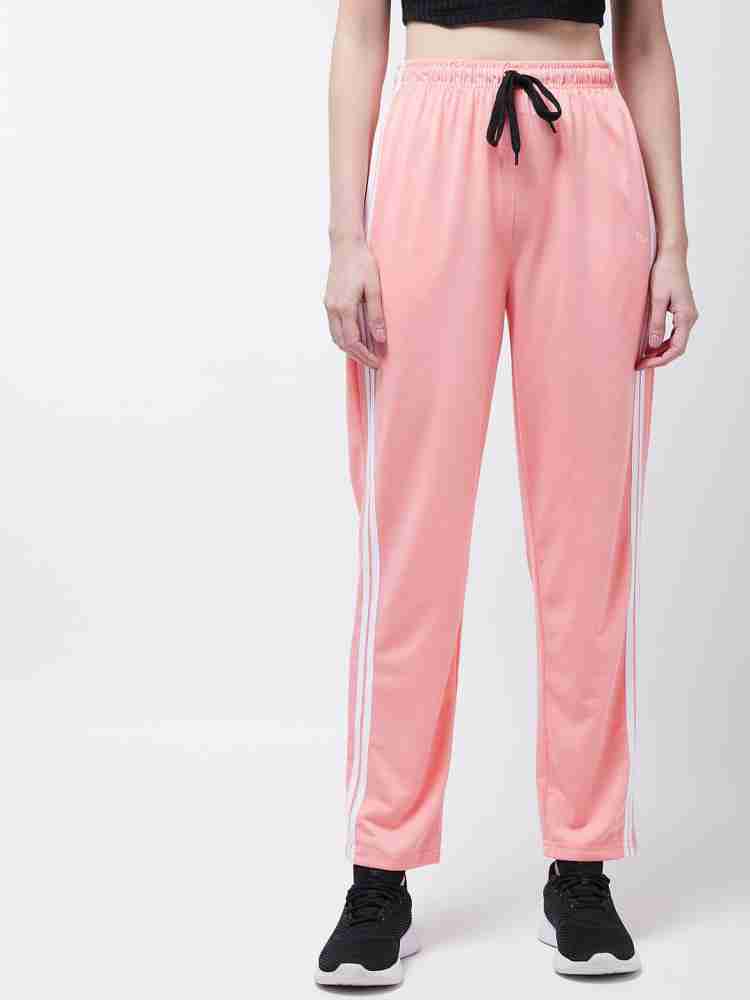 Peach adidas track discount pants