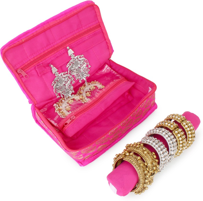 Buy DIVYANA Satin Jewellery Cover Case Multipurpose Storage