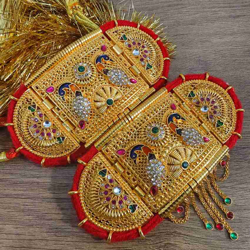 Bajubandh designs in deals gold with price