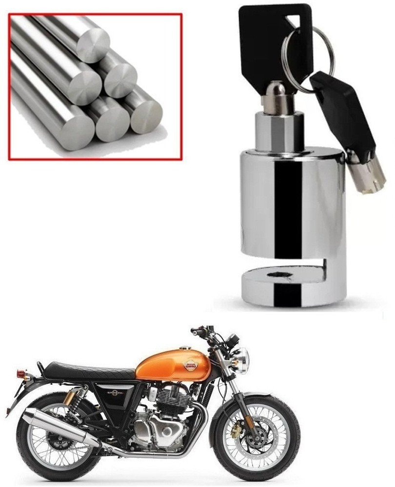 SRPHERE Bike Safety Anti Theft Safety Waterproof For Royal Enfield Twin Disc Lock Price in India Buy SRPHERE Bike Safety Anti Theft Safety Waterproof For Royal Enfield Twin Disc Lock online at Flipkar...