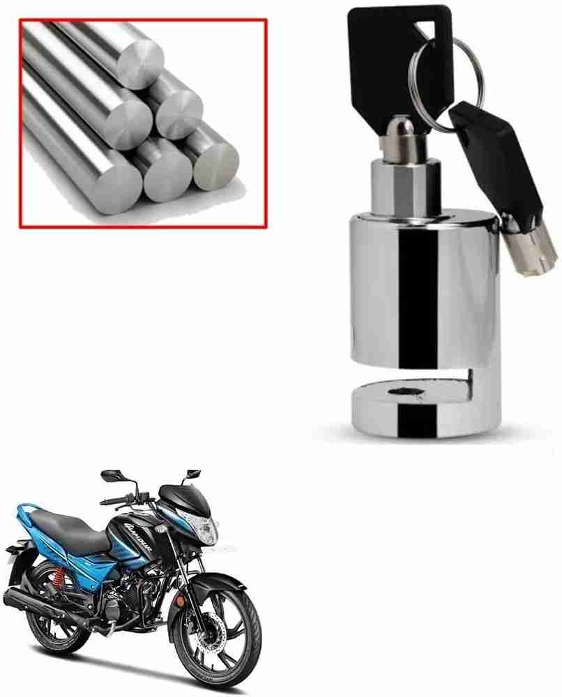 Buy SRPHERE Heavy Duty Disc Brake Lock Anti Theft Stainless Steel 7mm Pin Wheel Locking Bike Safety Anti Theft Safety Waterproof For Hero Glamour i3s Disc Lock online at Flipkart