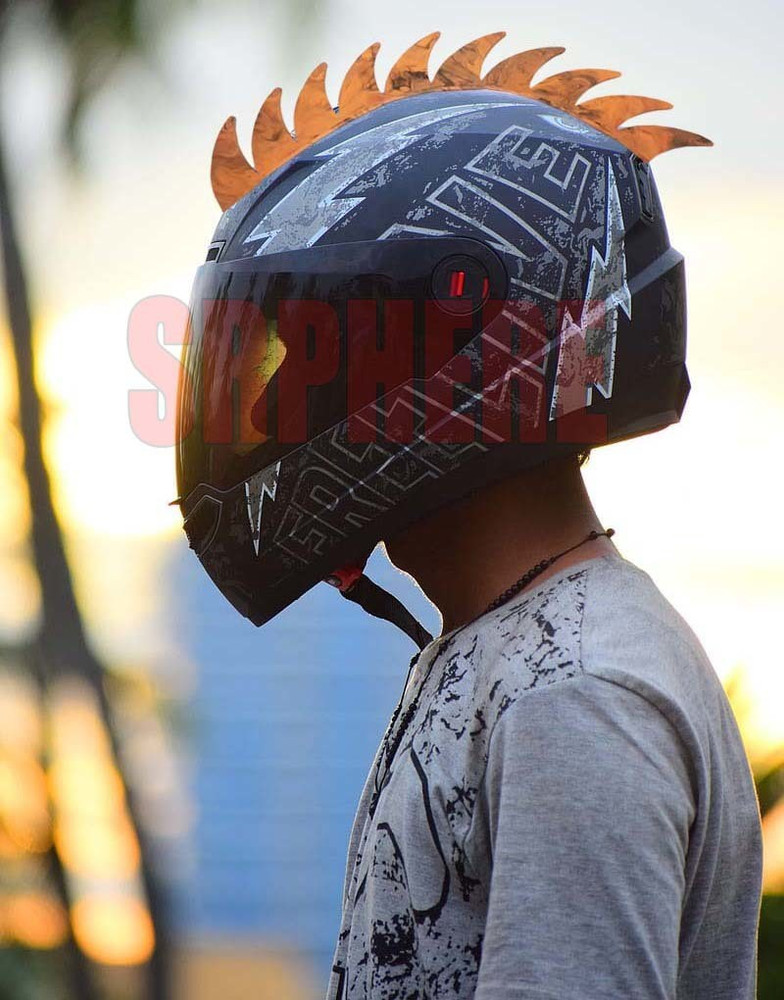 Mohawk helmet top