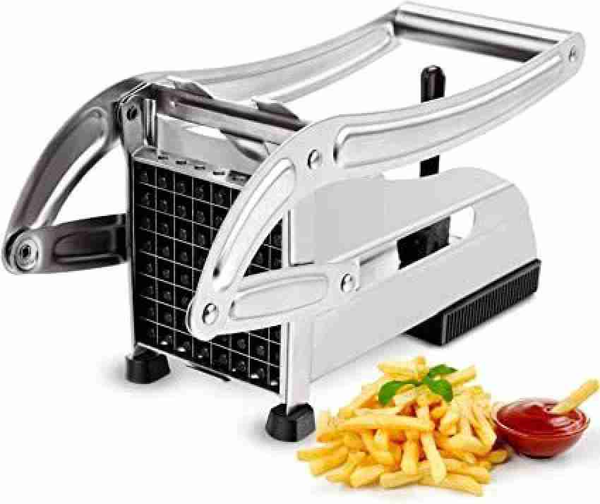 Potato Chipser French Fries Chips Maker Machine, Potato Finger Chips Cutter Potato  Grater & Slicer