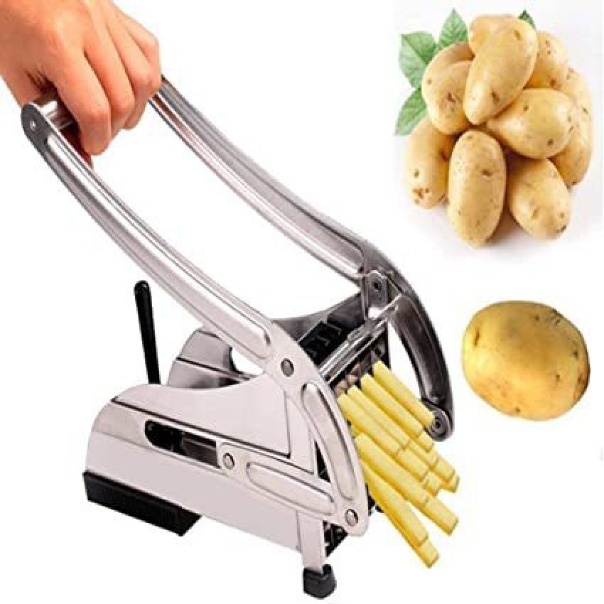 Gadhra Adjustable Mandoline Food Slicer for Kitchen, Vegetable Slicer Fruit  Cutter, Stainless Steel for Cheese Potato Onion Chip French Fry Chopper