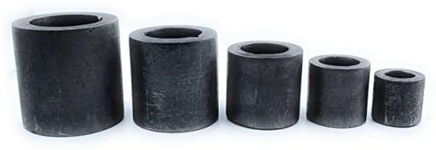 HOUF Graphite Crucible Pack of 5 Sizes for Casting, Melting, Refining of  Gold, Silver Crucible Price in India - Buy HOUF Graphite Crucible Pack of 5  Sizes for Casting, Melting, Refining of
