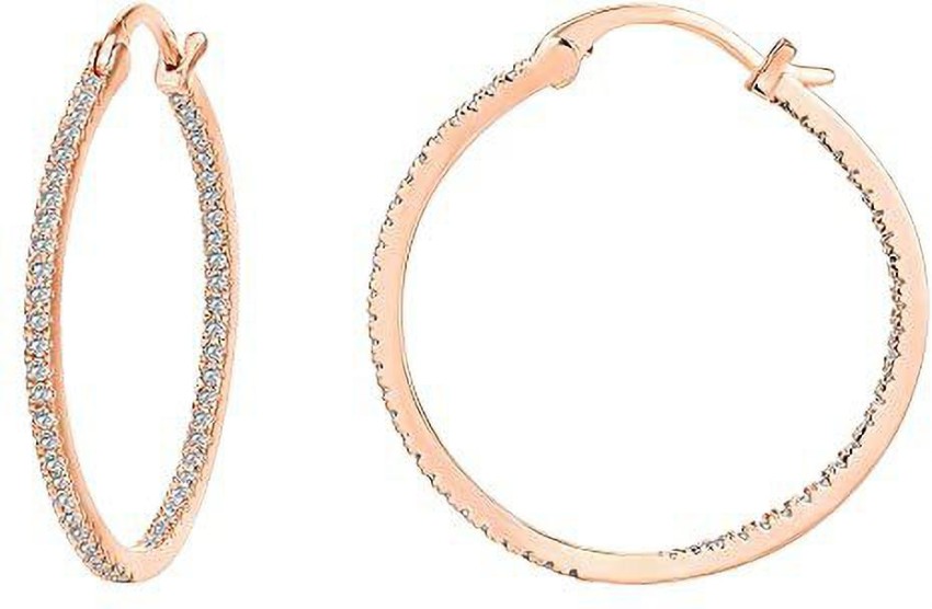  PAVOI 18K Rose Gold Plated 925 Sterling Silver Posts 3