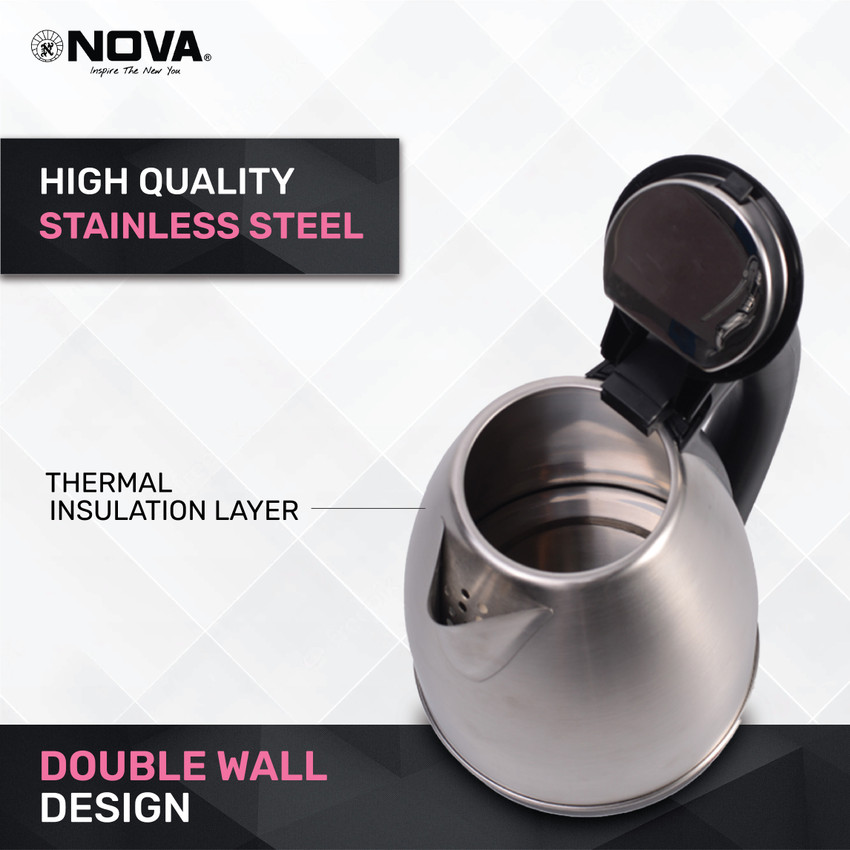 NOVA NKT 2750 Electric Kettle Price in India Buy NOVA NKT 2750