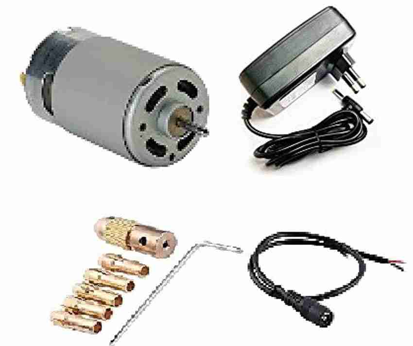 samest 12v 555 DC Motor 12000rpm High Speed with Drill Chuck