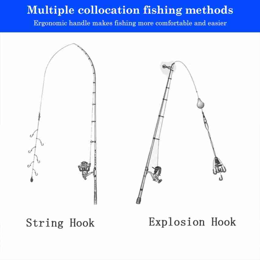 HASTHIP Telescopic Fishing Rod Reel Combo Set Fishing Line