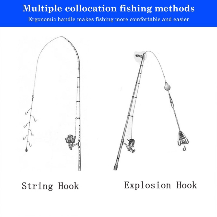 HASTHIP Telescopic Fishing Rod Reel Combo Set Fishing Line Lures