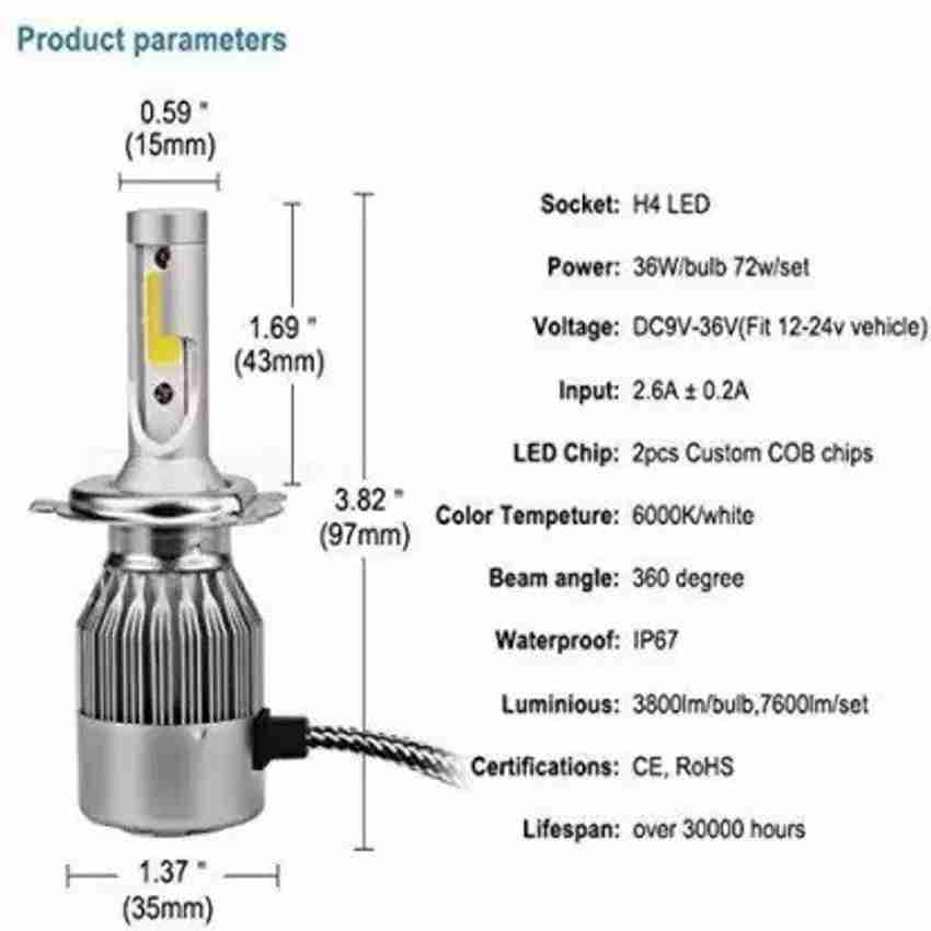 C200 headlight sales