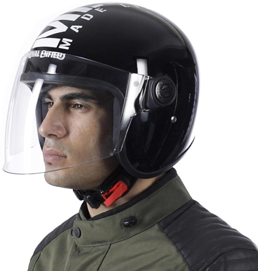 ROYAL ENFIELD OP MLG V GLOSS BLACK XL 600MM Motorbike Helmet
