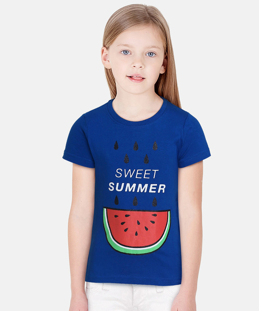 Flipkart Flipkart Miss Chief Girls Typography Printed