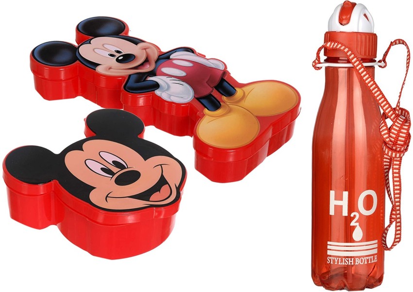 Disney Minnie Mouse Lunch Box and Water Bottle Set 2 Piece