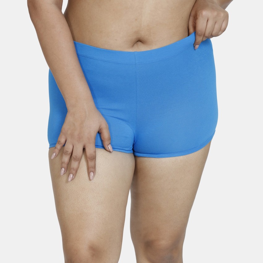 ZIVAME Women Hipster Blue Panty - Buy ZIVAME Women Hipster Blue Panty  Online at Best Prices in India