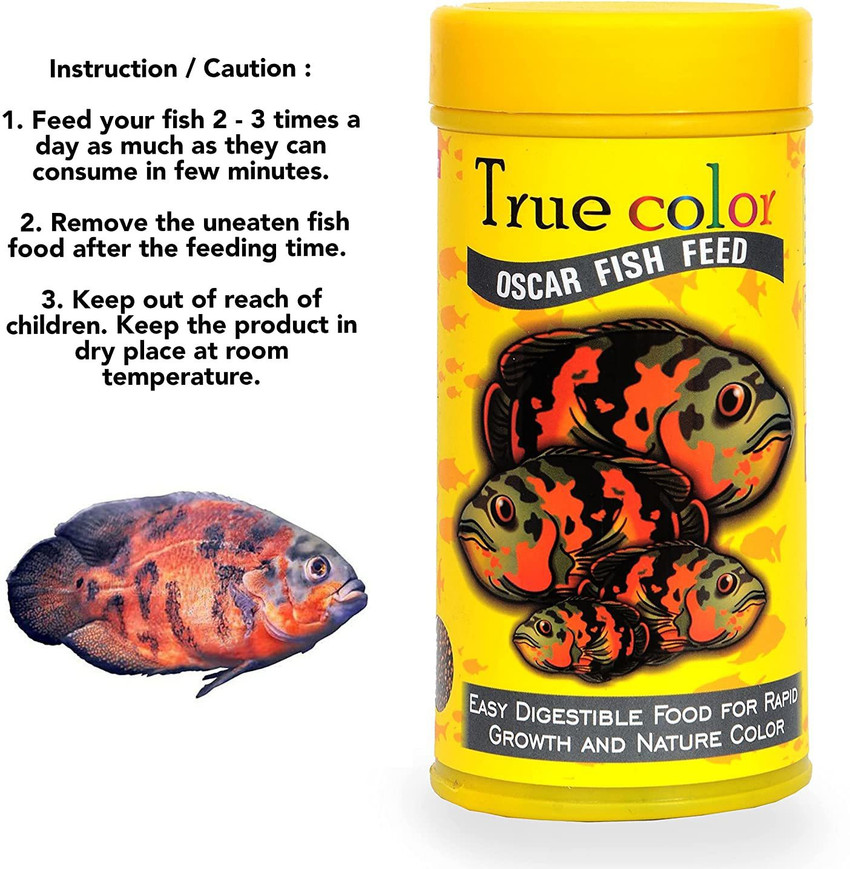 Oscar fish food online new arrivals