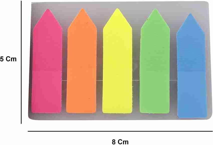 Cheap Creative Arrow Shaped Page Marker Colorful Index Tabs