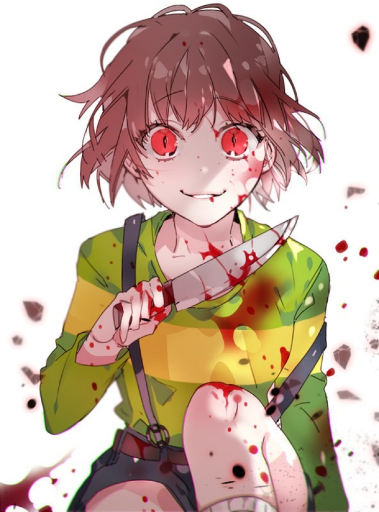 Image of chara from undertale