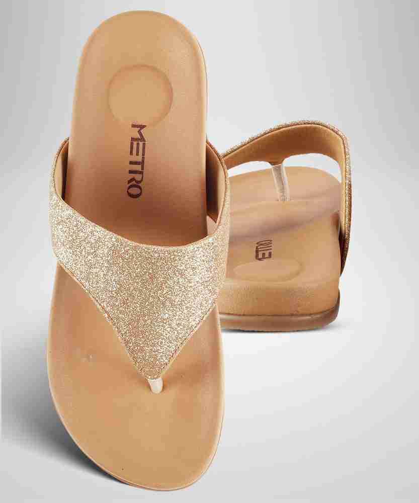 Metro chappals for ladies online on sale