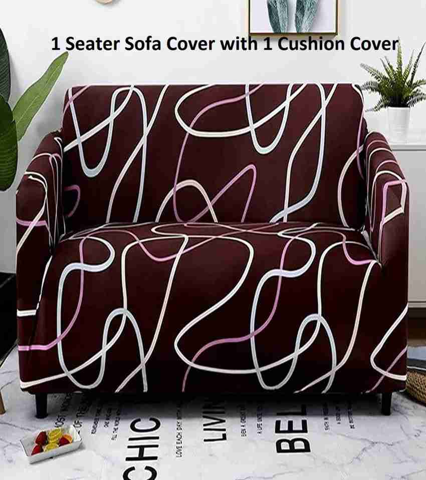 lukzer Polyester Striped Sofa Cover Price in India - Buy lukzer Polyester  Striped Sofa Cover online at