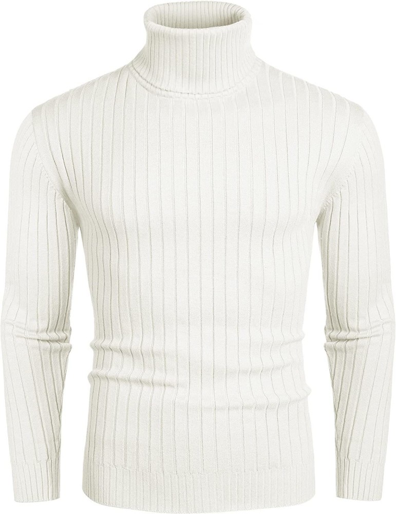 Turtle neck men outlet white