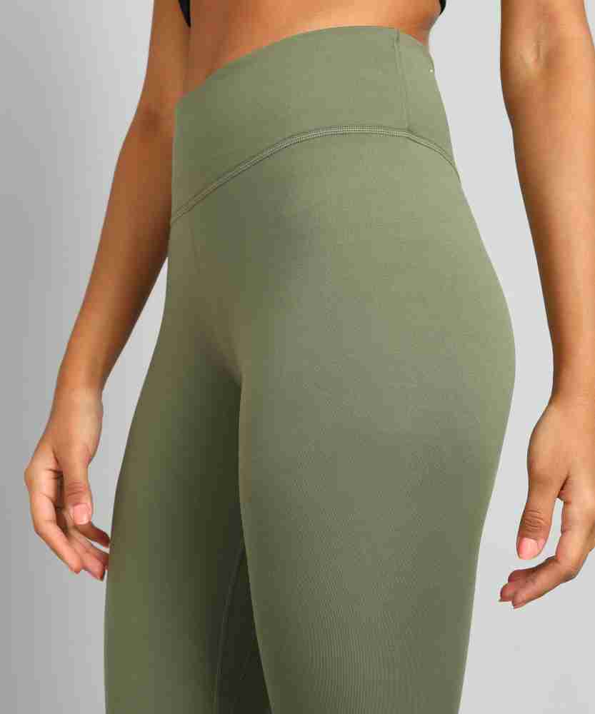 Olive green sales leggings nike