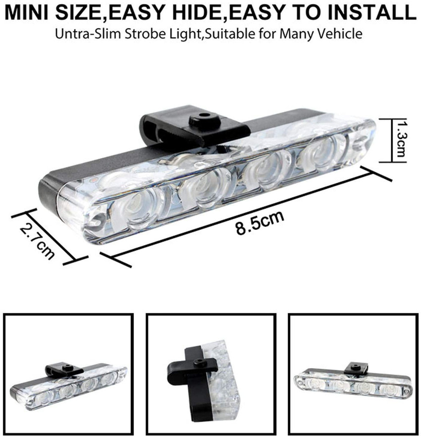White led sale flasher for car