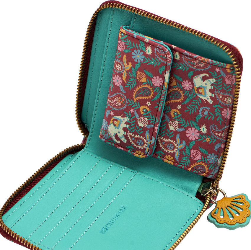 chumbak Women Casual Multicolor Artificial Leather Wallet Maroon Price in India Flipkart